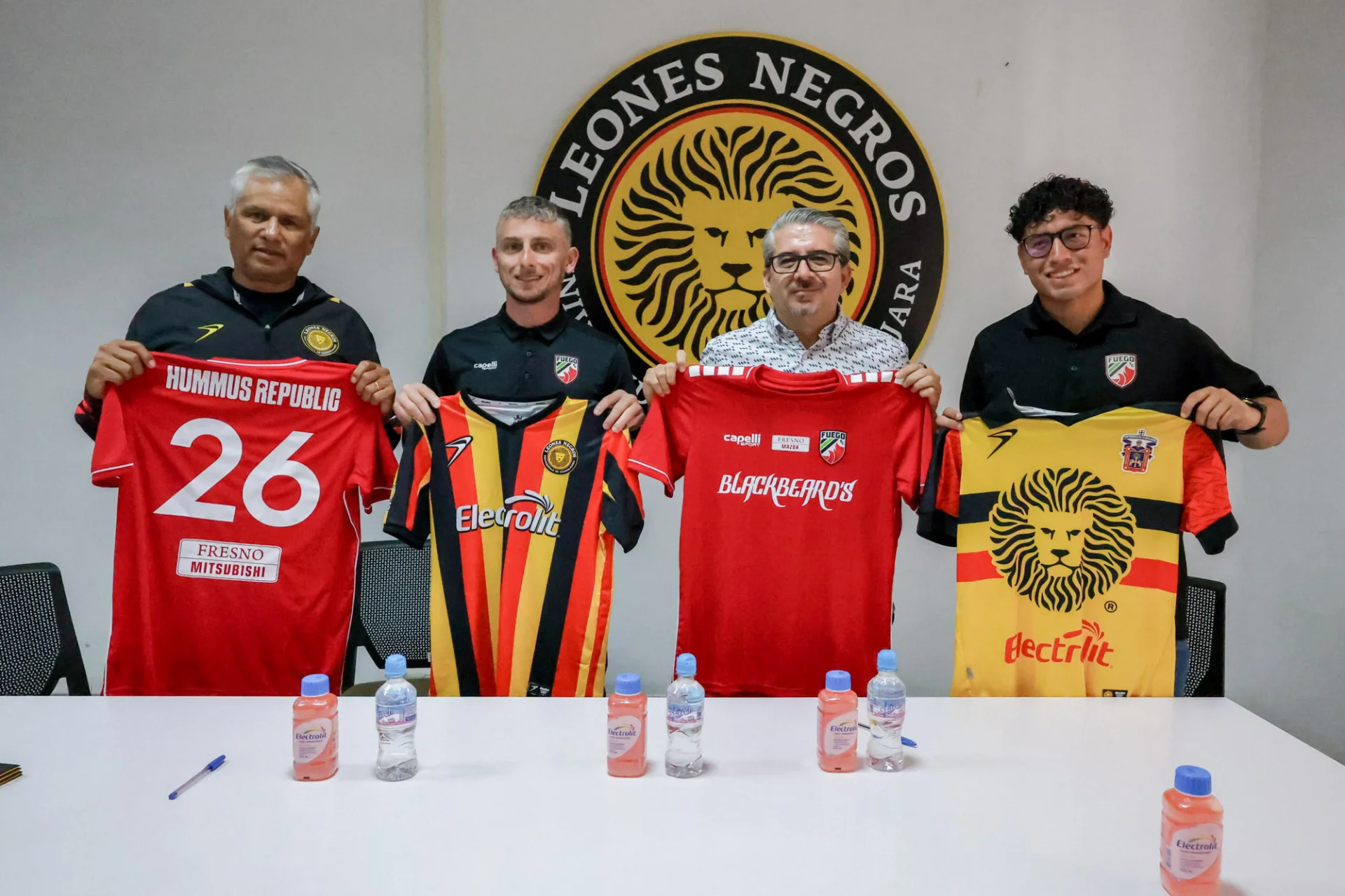 Fuego FC and Leones Negros Announce Landmark International Partnership