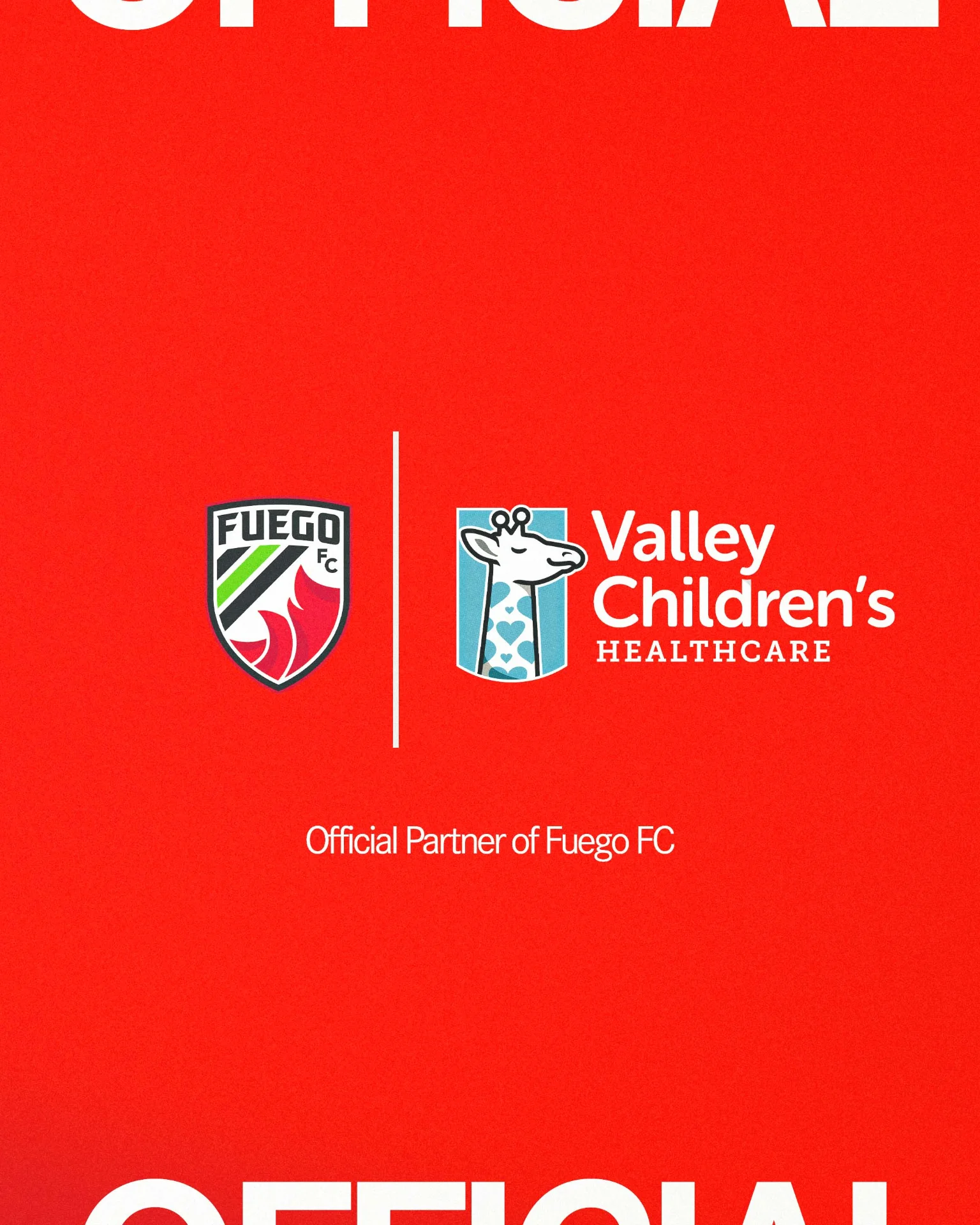 Fuego FC Announces Partnership with Valley Children’s